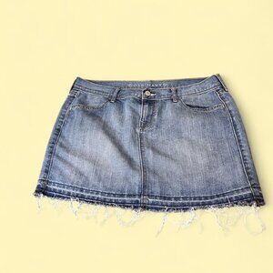Mini denim Old Navy skirt #miniskirt
